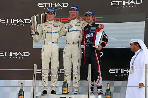 Porsche Supercup podium